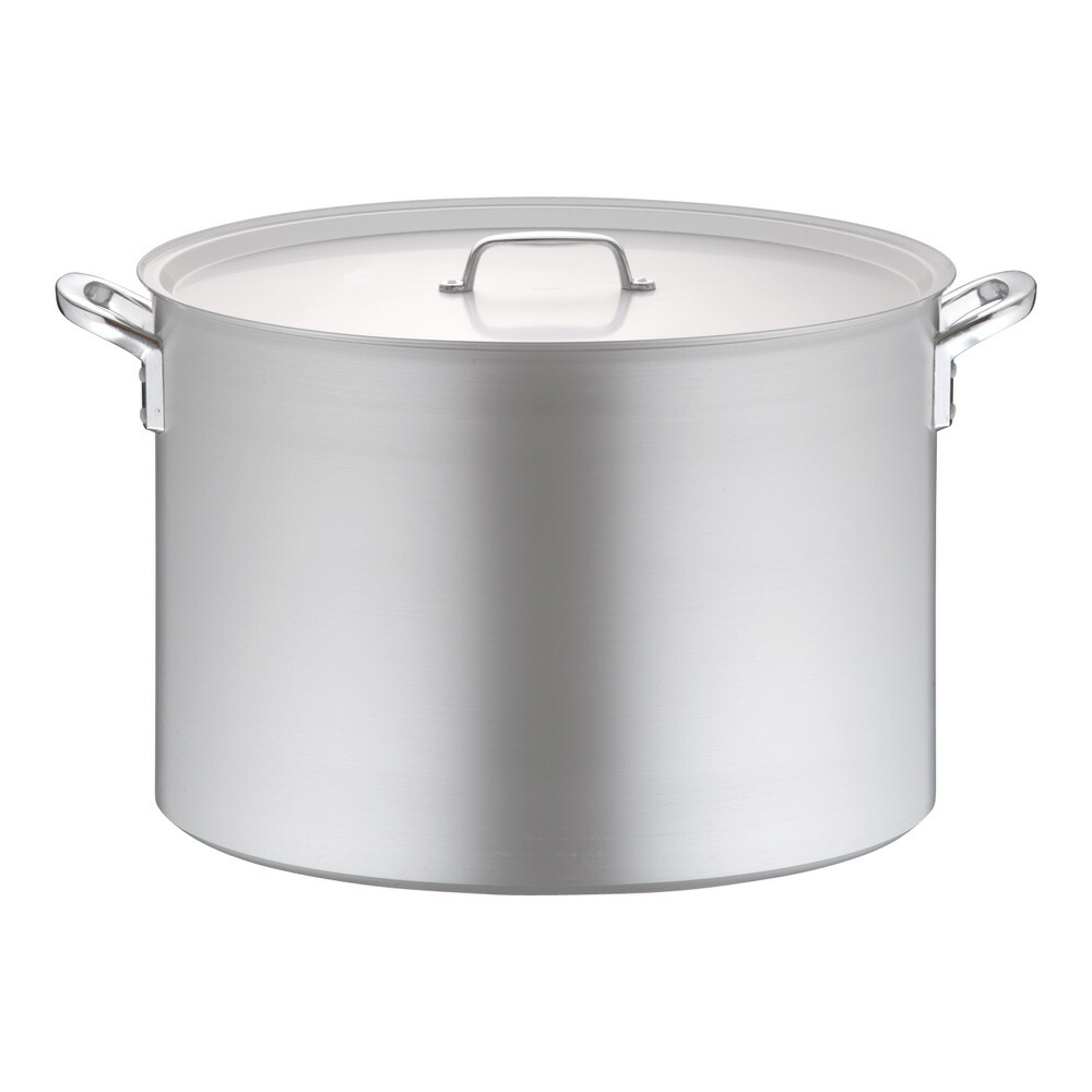 楽天市場】※代引不可※アルミDON 深型寸胴鍋 45cm (蓋付) 業務用