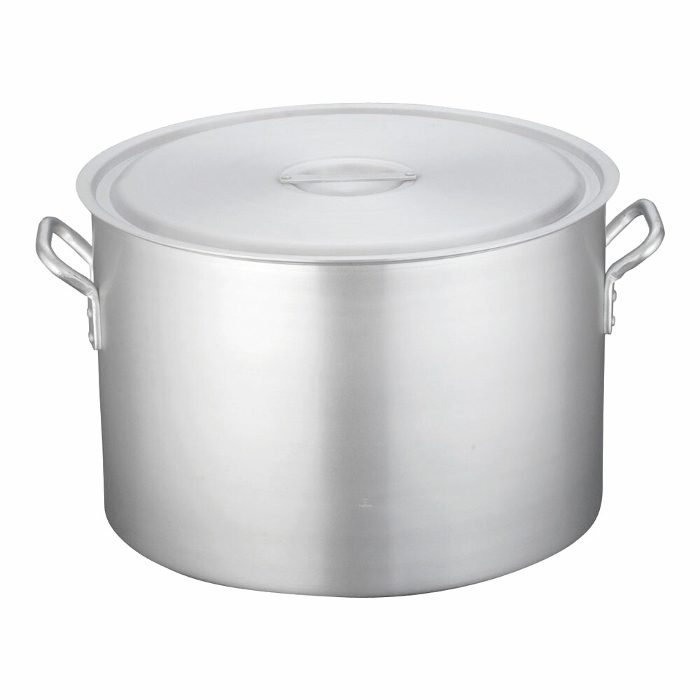 楽天市場】※代引不可※アルミDON 深型寸胴鍋 45cm (蓋付) 業務用鍋 超深