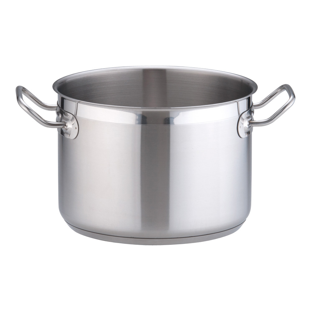 楽天市場】遠藤商事 / TKG PRO(プロ)半寸胴鍋(蓋無) 24cm【 半寸胴鍋