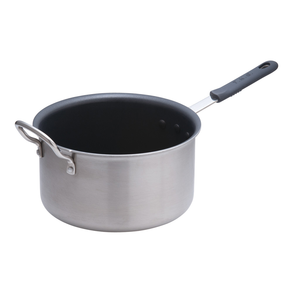 TKG IHセレクト 2層クラッド 深型片手鍋 24cm(向い手付) ステンレス アルミクラッドニ層鋼 業務用 プロ仕様 電磁調理器対応 なべ 調理用 IH対応 片手鍋 深鍋 汁物 高耐久性極厚仕様 (1-0017-0405)|食器の通販 KYOEI