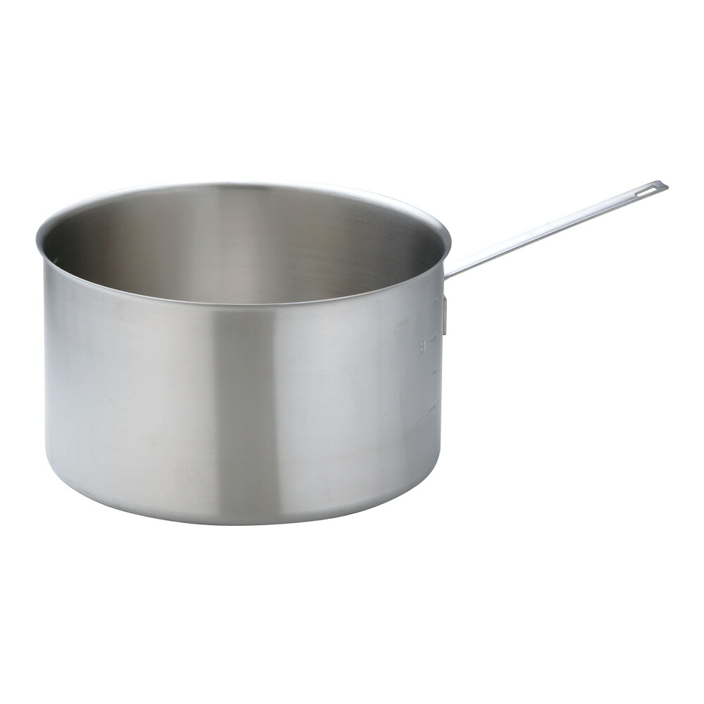 KO 19-0電磁対応シチューパン (蓋無) 30cm ステンレス NSSC180 業務用 プロ仕様 電磁調理器対応 なべ 調理用 IH対応 煮込み 片手鍋 深鍋 高耐久性 軽量 【ISF_TKG】(1-0018-0905)