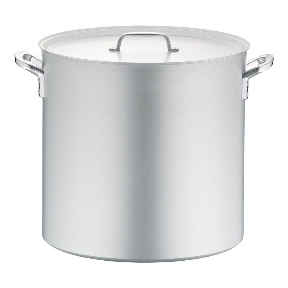 楽天市場】※代引不可※アルミDON 深型寸胴鍋 45cm (蓋付) 業務用