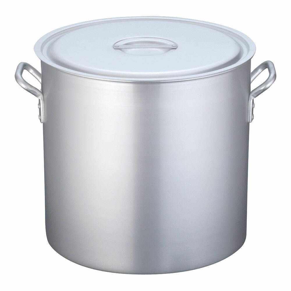 楽天市場】※代引不可※アルミDON 深型寸胴鍋 45cm (蓋付) 業務用鍋 超深