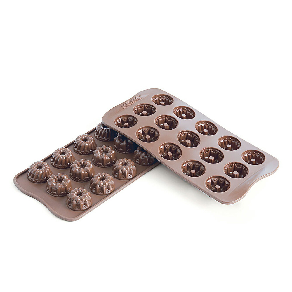 シリコマート チョコレートモルド ファンタジア SCG19 ラグロフ形 チョコレート型 シリコン型 チョコ型 かわいい (1-1069-1501)画像