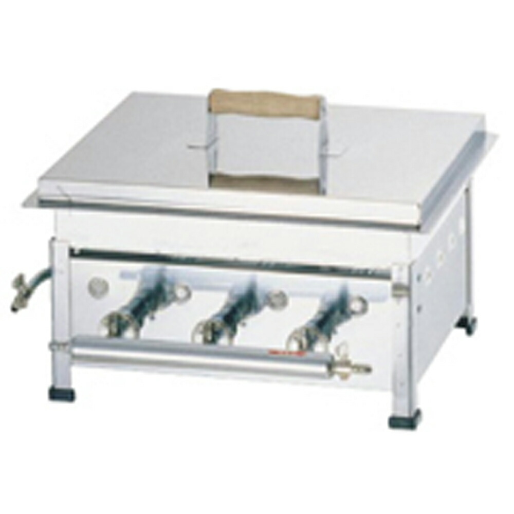 楽天市場】※代引不可※ガス 餃子焼器(シングル) No.20 LPガス