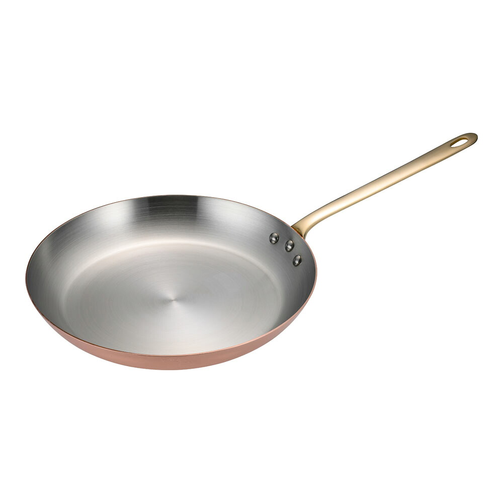 モービルカパーイノックスフライパン 6526.30 30cm Mauviel 卓上フライパン テーブルサービス COPPER+STAINLESS STEEL【ISF_TKG】 (1-1909-0501)|食器の通販 KYOEI