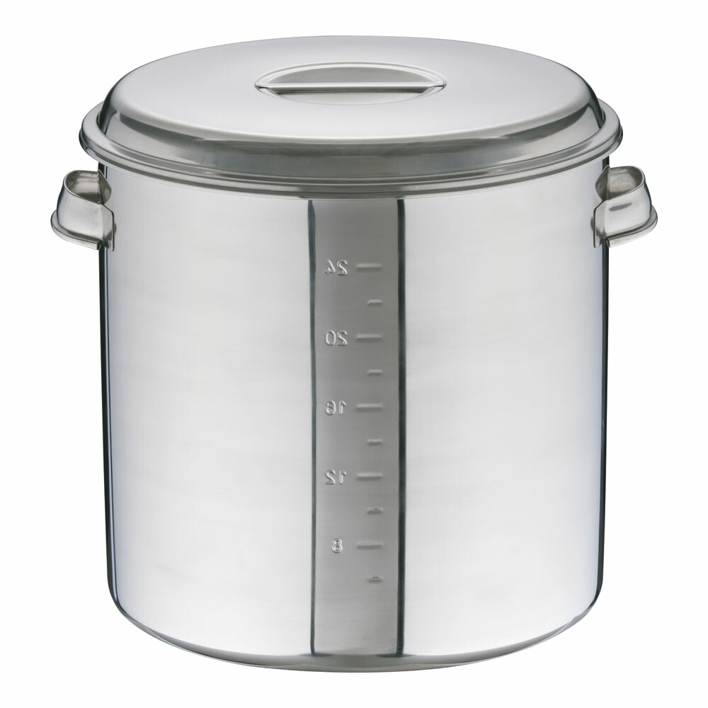 モリブデン キッチンポット目盛付　(手付)33cm 　保存容器 厨房用品 食品保存【ISF_TKG】 (1-0215-0214)