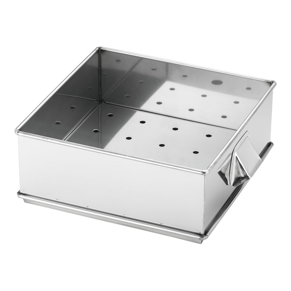 SA21-0角蒸器　33cm用：枠(目皿付) 　業務用 ステンレス製 蒸し物わく (1-0411-0305)
