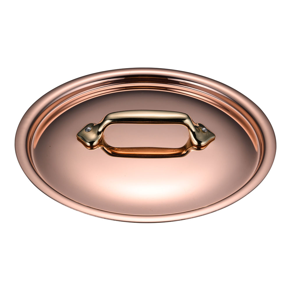 モービルカパーイノックス鍋蓋 6530.18 18cm用 Mauviel 卓上用 テーブルサービス COPPER+STAINLESS STEEL フタのみ (1-1909-0404)|食器の通販 KYOEI