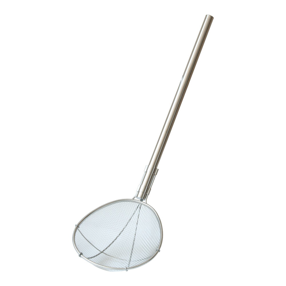 TS パイプ柄給食用すくい網 スイノー型　特大　荒目　　柄長60cm 【ISF_TKG】 (1-0201-0401)