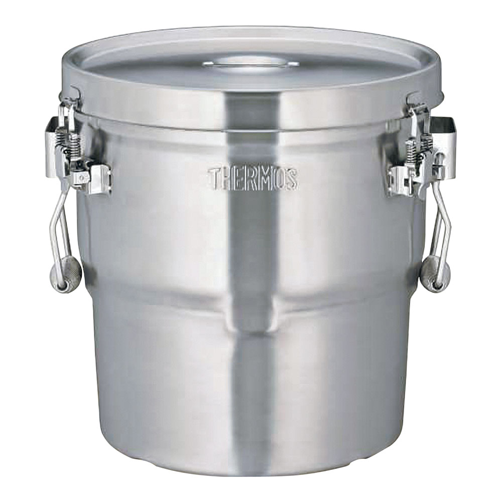 18-8高性能保温食缶シャトルドラム　パッキン付　GBK-14CP 　Mauviel 卓上用 テーブルサービス COPPER+STAINLESS STEEL【ISF_TKG】 (1-0194-0502)