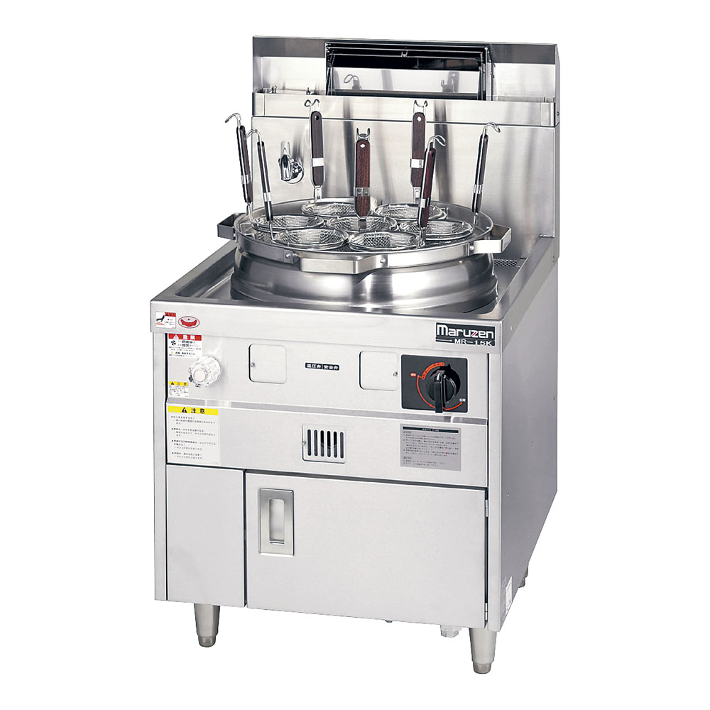 ※代引不可※ゆで麺機 はやわき MR-15M　都市ガス 【直送DSF_TKG】 (1-0751-0302)