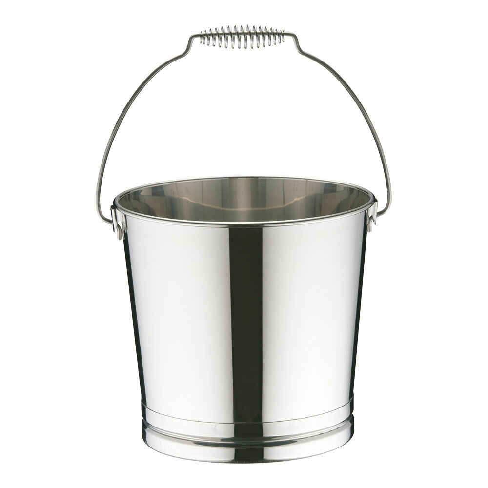 SA18-8溶接バケツ　10L 業務用 食缶 給食用品 厨房用品 (1-0192-0501)｜食器の通販 KYOEI