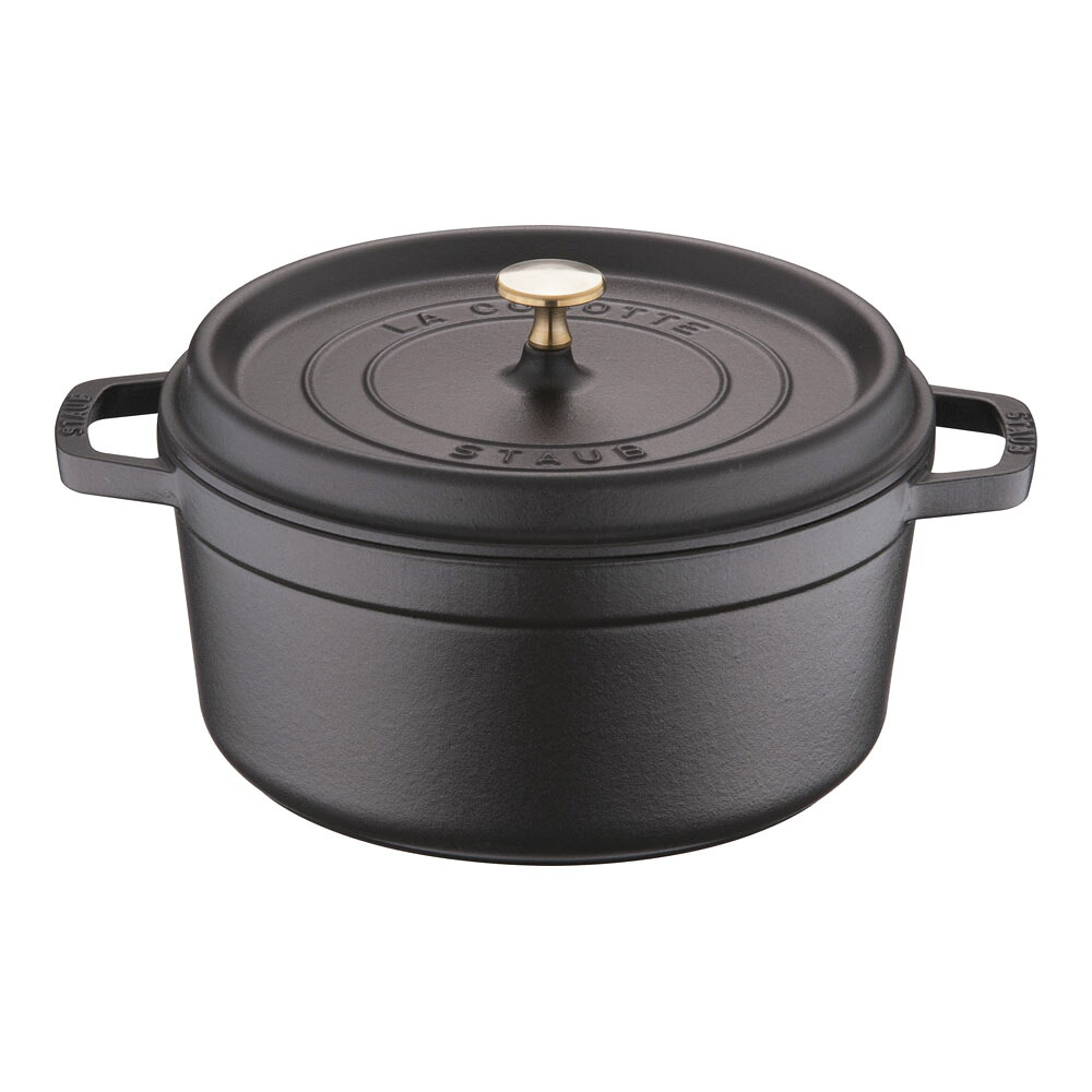 ストウブ ピコ・ココット ラウンド　26cm 黒40509-310 (1-0072-0109)｜食器の通販 KYOEI