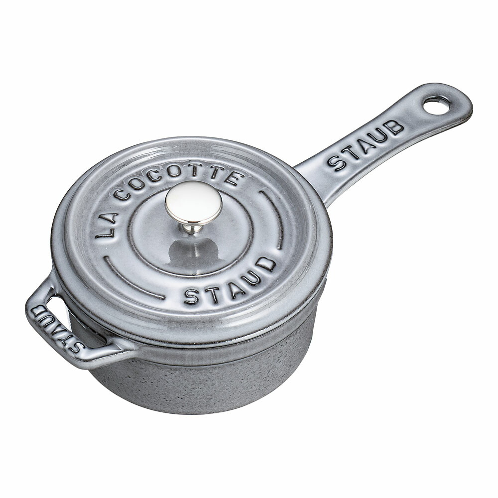 ストウブ スモール ソースパン 10cm　40509-536 グレー (1-0079-0502) 10,644円