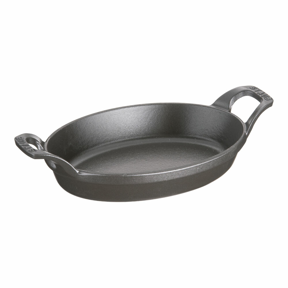 ストウブ オーバルスタッカブルディッシュ　21cm 黒 40509-391 (1-0076-0601) 10,256円