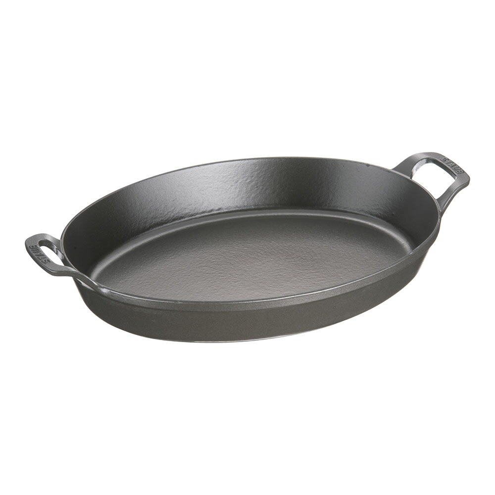 ストウブ オーバルスタッカブルディッシュ 37cm 黒 40508-283 (1-0076-0609)|食器の通販 KYOEI