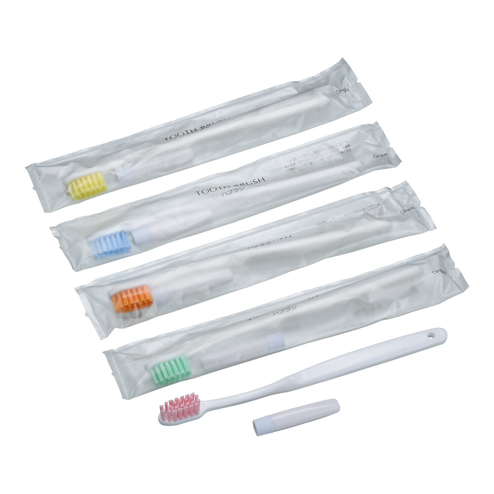 ホテル・旅館用品 入浴・お風呂用品 250本入！1本当たり約￥22 ハブラシ 2.5g　Ｖ-25 (1箱250本入) (1-2487-1801)