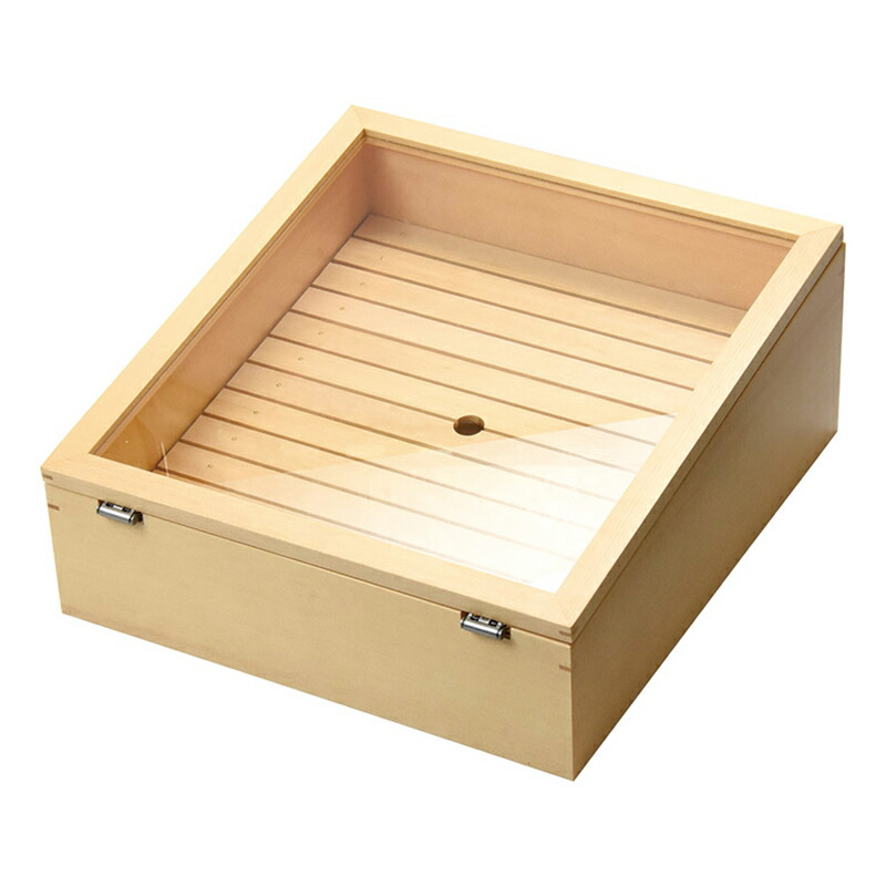 楽天市場】ネタ箱 目皿・アクリル蓋付 【大|中|小】寿司屋 鮨 ネタ入れ