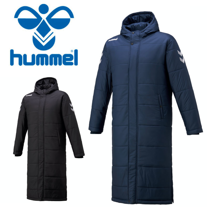 74円 いつでも送料無料 Hummel ヒュンメル ジュニアパデッドロングコート Hjw80 メンズ 防寒 キッズ 子供 グラウンドコート サッカー