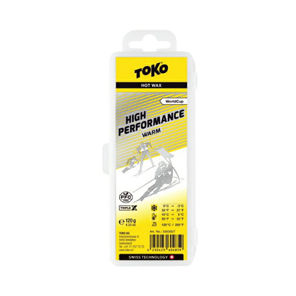 TOKO トコ World Cup High Performance ウォーム 120g 5503027