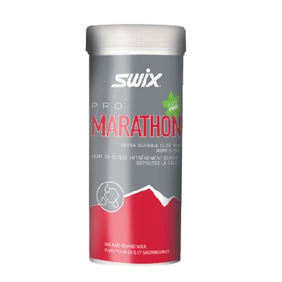 SWIX スウィックス (DHPB-4) 蝋涙 マラソンブラックパウダー 40g  汚れた雪用 検査と修理 スキーの板 スノーボード