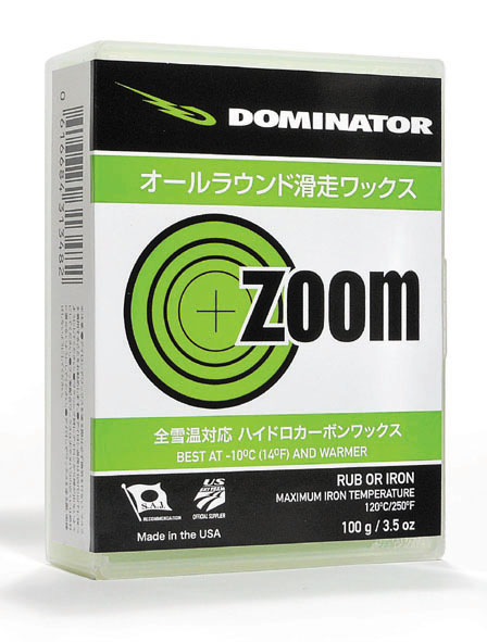DOMINATOR ドミネーター (Z400) ZOOM HIGH PERFOMANCE SERIES ZOOM 望遠レンズ 400g スノーボード スキーの板兼用 蝋涙 wax 保全 検査と修理備品