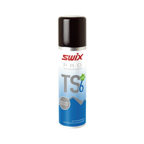 SWIX スウィックス (TS06L-12) TS06 流動物 青色 高性能 吹きつける レーシングワックス 耐久性 -4～-12C PRO Top Speed Liquid TS スノーボード スキーの板 ウィンタースポーツ 検査と修理 冬 アルペン 雪山