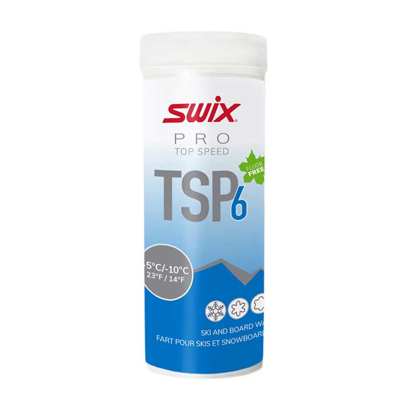 SWIX スウィックス (TSP06-4) TS6 黒色火薬 青色 40g レーシングパウダーワックス 検査と修理 スキーの板 スノーボード
