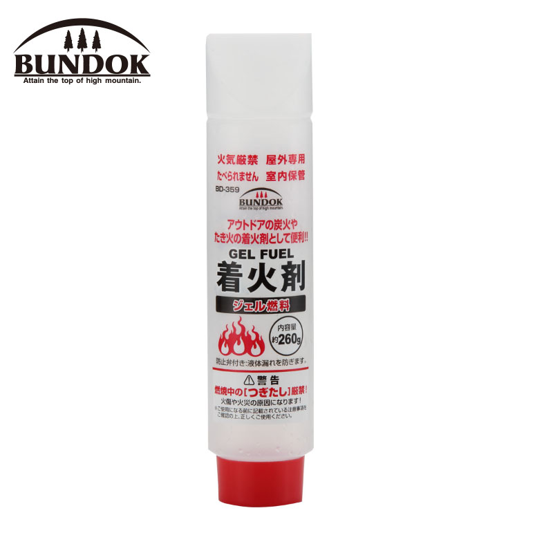 楽天市場 Bundok バンドック ジェル燃料 260g アウトドア キャンプ レジャー バーベキュー 着火剤 ジェルタイプ 火起こし 359 Kyoeisports楽天市場店