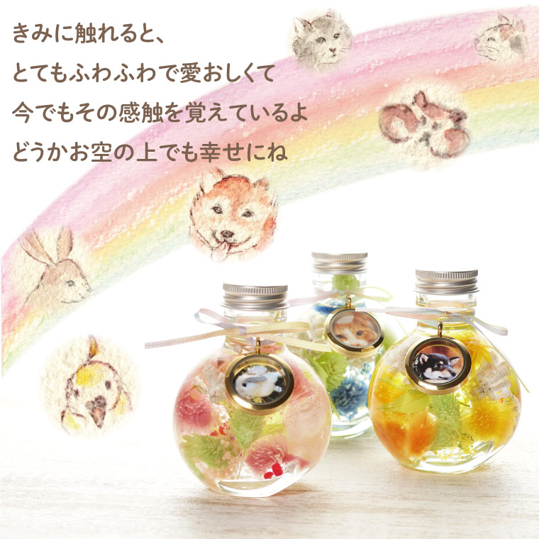 気持ちをたくして贈る花