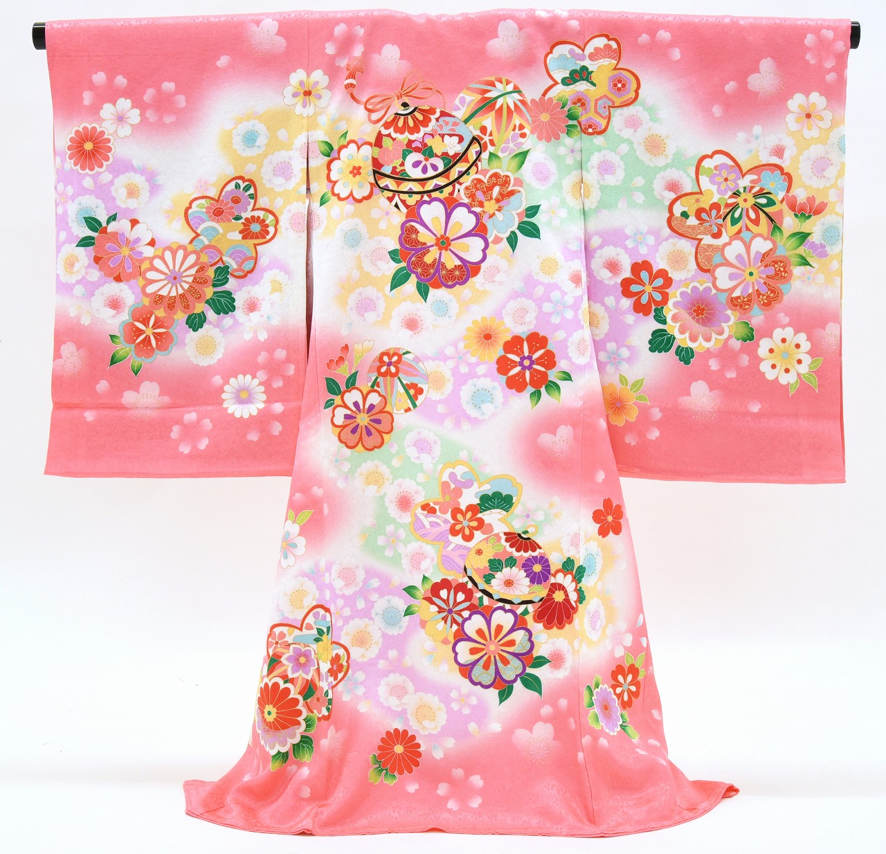 【 レンタル 【ゆったり4泊5日レンタル】】 祝着 レンタル着物 女の子 お宮参り 産着 祝い着物 初着 セット ベビー着物 ピンク 赤ちゃん 着物 フルセット ベビー レンタル祝着 レンタル産着 初着 産着レンタル 祝着レンタル 桜 かわいい｜京きもの雅 8,260円