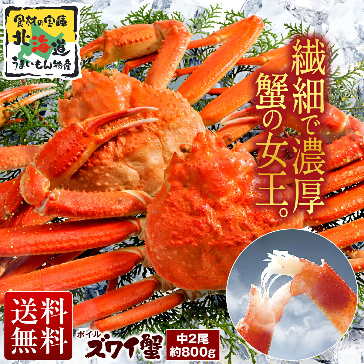 贈答用 北海道 海鮮セット ずわいがに 2尾 計約 1kg 海鮮ギフトセット ズワイガニ 北国 ズワイ蟹 ボイルズワイガニ ずわい蟹姿 蟹 かに カニ ボイル 冷凍食品 海鮮 冷凍 お土産 お取り寄せ セット 道産 グルメ ギフト 箱 海鮮食品 贈答品 贈り物 美味しい カニ姿