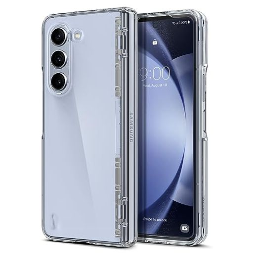 SpigenGalaxyZFold5入れもの[SC-55D|SCG22]超薄型超軽さ耐衝撃無線電話申し受ける相応うさらさら引っ敷き入眼水晶体保護すること指紋押しとどめる引っつれ押しとどめる天の河Zフォルド5シン・フィットプロ