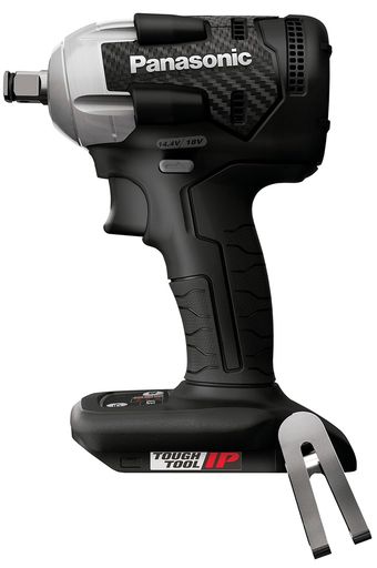 パナソニック(Panasonic)充電インパクトレンチ本体のみ(電池パック/充電器/ケース別売)デュアル(14.4V/18V対応)全長小型143mm280N・m(18V使用時)IP56EZ75A8X-Bブラック