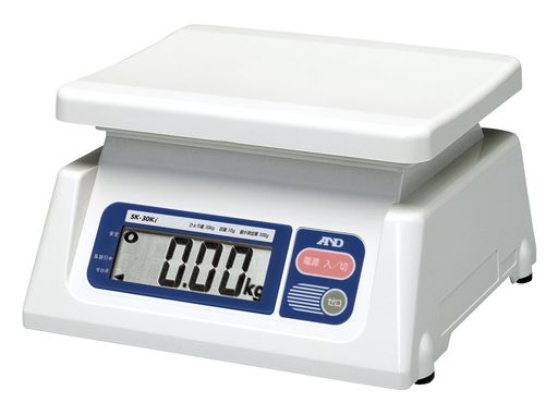 A&D取引証明用デジタルはかりSK-30Kiはるかに小さいひょう量:30kg最小表示:0.02~0.05kg(使用範囲:0.2~30kg)皿寸法:230(W)*190(D)mm検定付:使用地区制限なしはるかに大きい