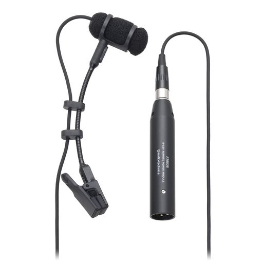 オーディオテクニカ PRO35 コンデンサーマイク XLR 金管楽器用/サックス/トランペット/楽器用マイクホルダー付属/バックエレクトレット/単一指向性 / 145dBの高耐入力 / ローカットスイッチ/&hellip;｜京マルシェセレクト