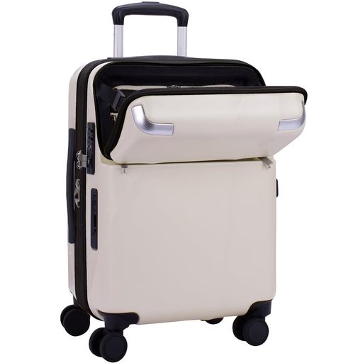 506533 [トラベリスト]スーツケース ジッパーキャリー 機内持ち込み35L Amazon | [トラベリスト] キャリーケース ジッパーキャリー 機内