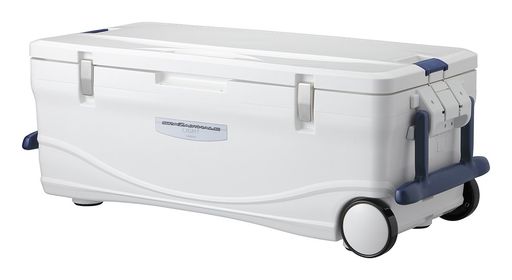 シマノ(SHIMANO)クーラーボックス45Lスペーザホエールライトキャスター付450LC-045L釣り用ピュアホワイト