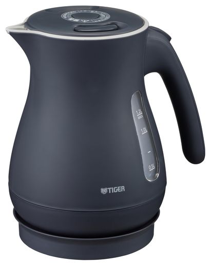 【WEB限定】タイガー魔法瓶電気ケトル驚速軽量湯沸かし蒸気セーブ1.2L転倒お湯漏れ防止カラ炊き防止スレートブルーPCL-N120AS
