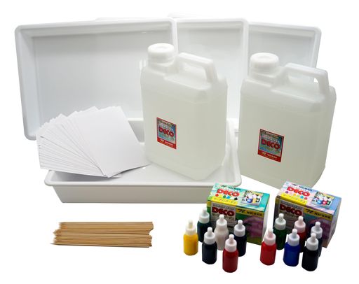 ニッカボッカえの具(Nickercolour)マーブリング・デコパーティーキットMD-PAK