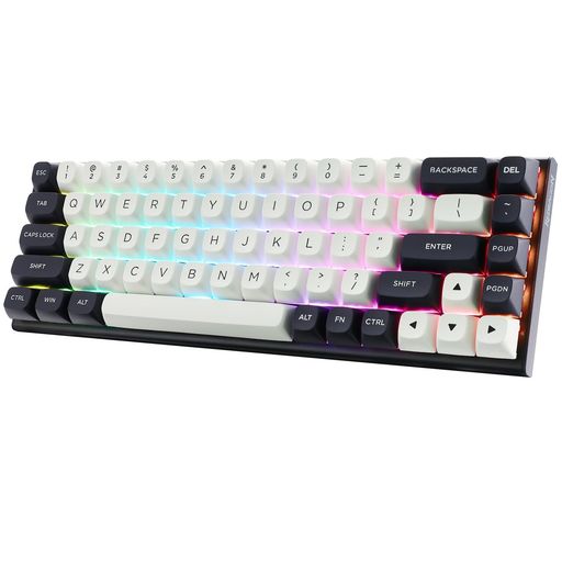 RedragonK701ラピッドトリガーキーボードゲーミングキーボード有線60%テンキー受け答え英語取り合わせ磁気スイッチアクチュエーションポイント合わせる能力のある8000サイクルポーリング単位料金RGBうしろ側ともし火(ホワイ…