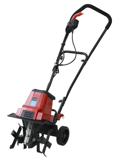 [ナカトミ]電気耕運機電気カルチベータ1050W耕幅300mm10m延長コード付き安全ボタン式芝刈家庭菜園ガーデニング除草雑草小型農業ERC-15D