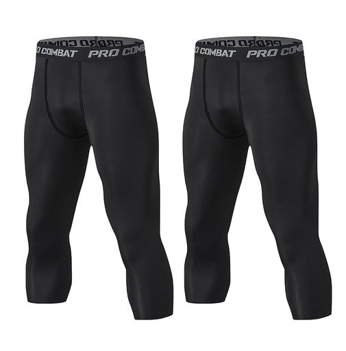 楽天市場】[LZLLZQ]スポーツタイツ7分丈メンズスパッツ3枚セット[通気