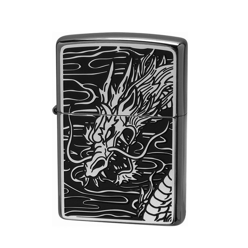 楽天市場】ZIPPO 4面龍虎NI ジッポー ライター 正規品 ニッケル