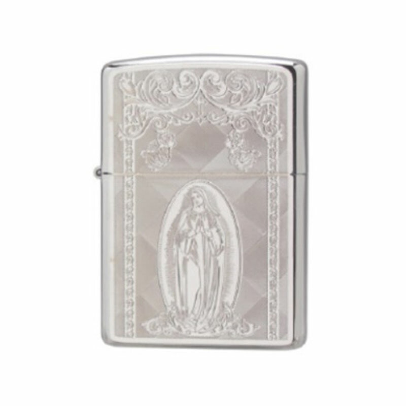 楽天市場】ZIPPO ライター マリア ジッポ アンティークブラス 黒