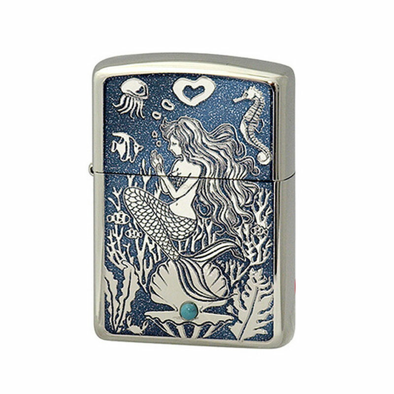 楽天市場】ZIPPO アーマー マーメイド MERMAID ターコイズ 人魚