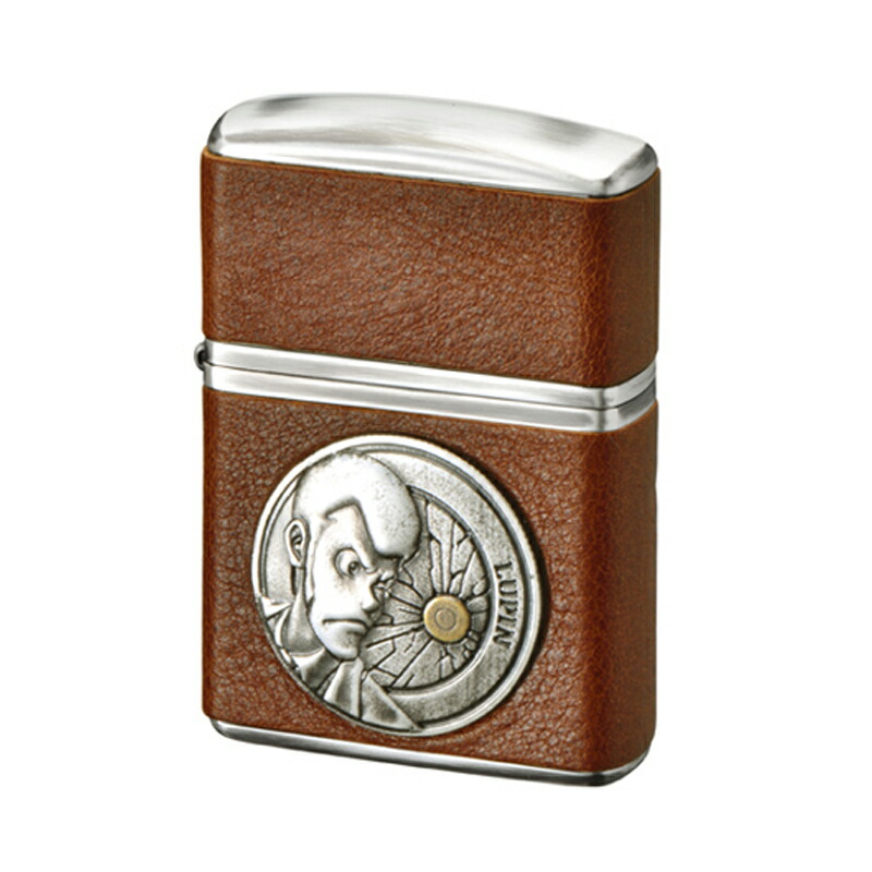 ZIPPO アーマー ルパン三世 ヴィンテージスタイル メタル レザー 革巻き ZIPPO ルパン三世 アーマー ジッポ ライター ヴィンテージ