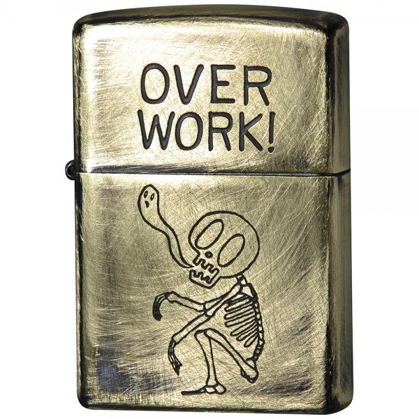 楽天市場】ZIPPO 2UDB-OVER ユーズド・フィニッシュ・スカル
