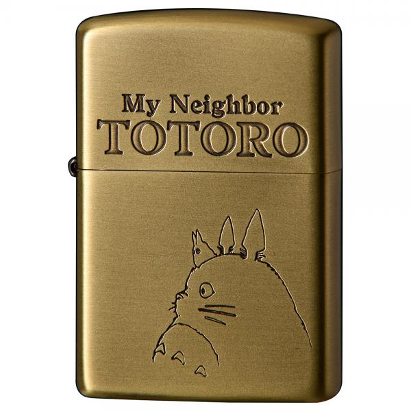 ジブリ　トトロ　zippo 初期の木箱入り　シリアルNo.4444 ジブリ トトロ zippo 初期の木箱入り シリアルNo.4444